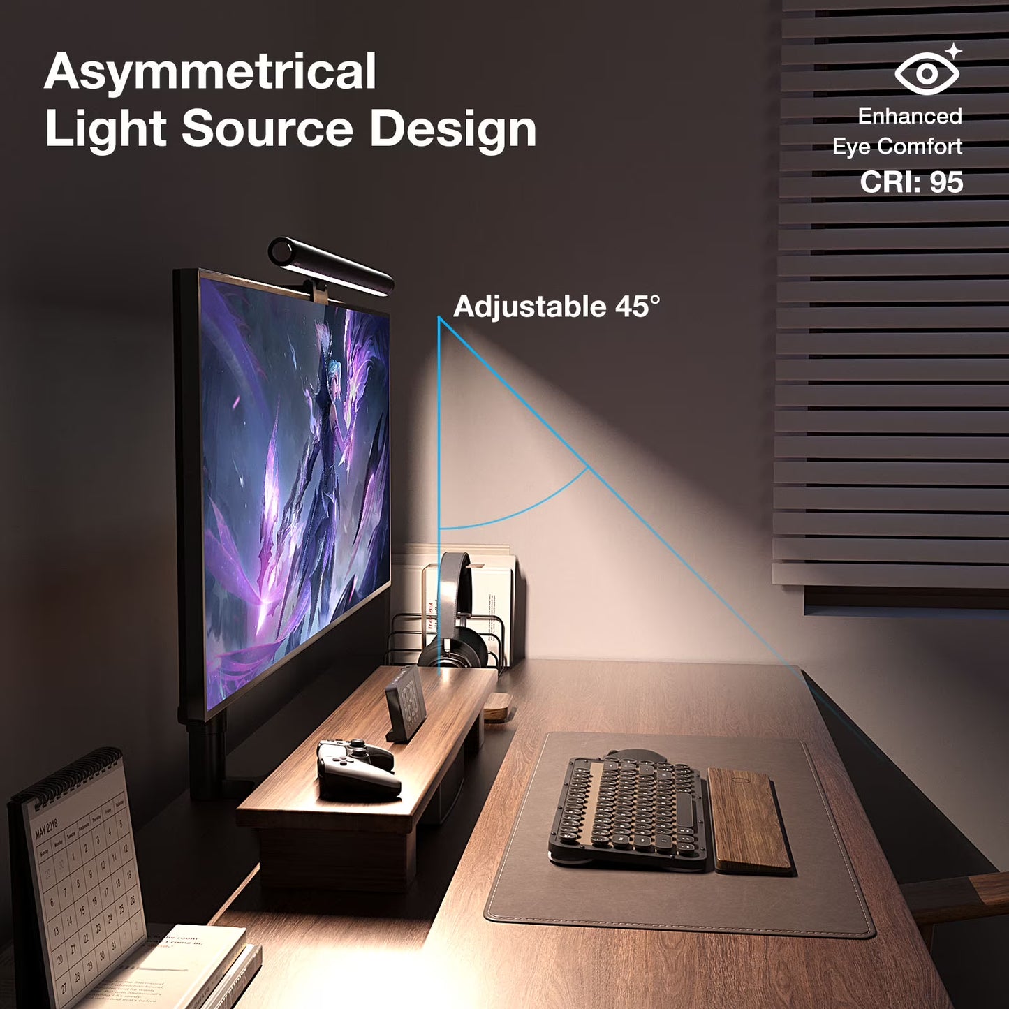 BlitzMax LED Monitor Light Bar