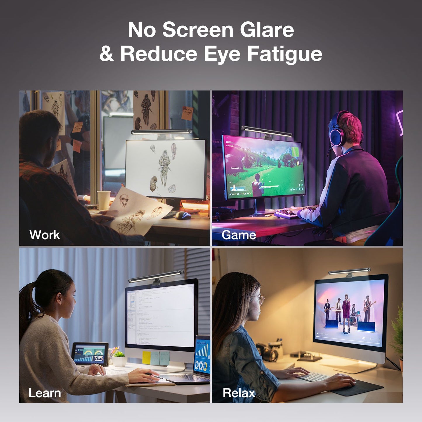 BlitzMax LED Monitor Light Bar